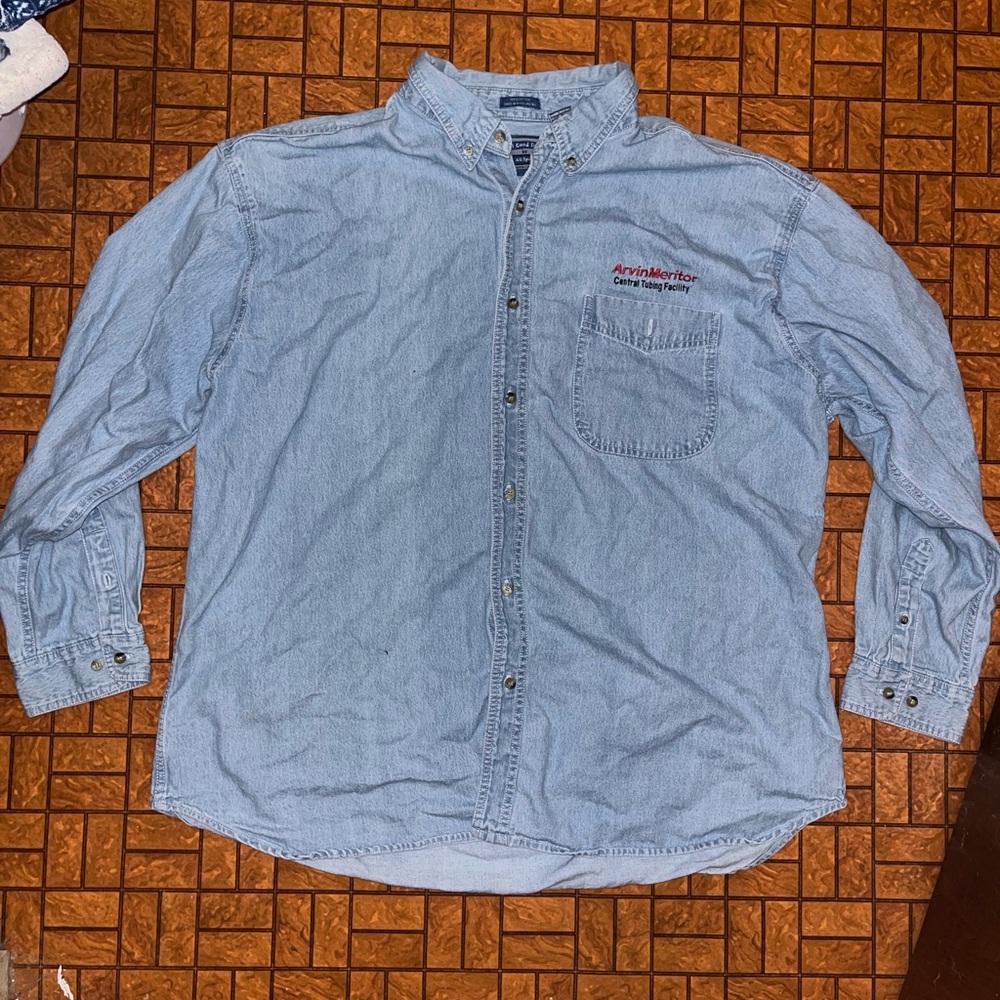 Allsport denim button up